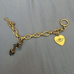 Juicy Couture Gold Charm Bracelet